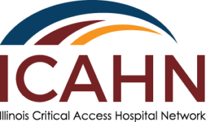 ICAHN red, yellow and blue logo