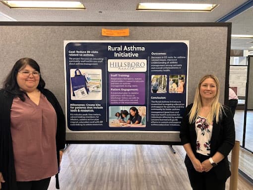 rural asthma initiative poster